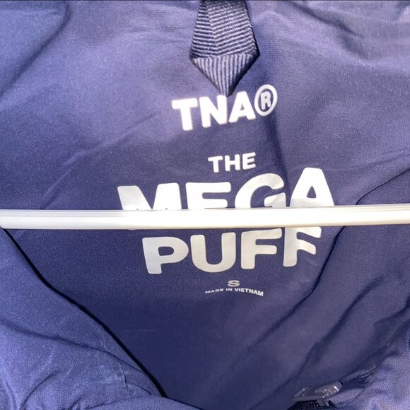 Aritzia Mega Puffer Vest in Navy Blue - Picture 2 of 2